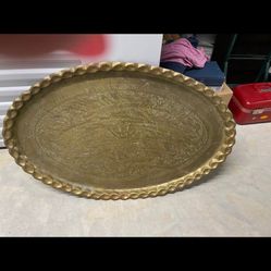 38 By 27 Table Top Brass Or Wall Hanging 