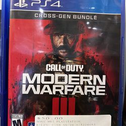 PS4 Call Of Duty Modern Warfare 3
