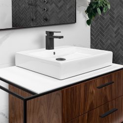 Lacava 5030-01-001 Aquaplane Wall-mounted or above-counter porcelain lavatory
