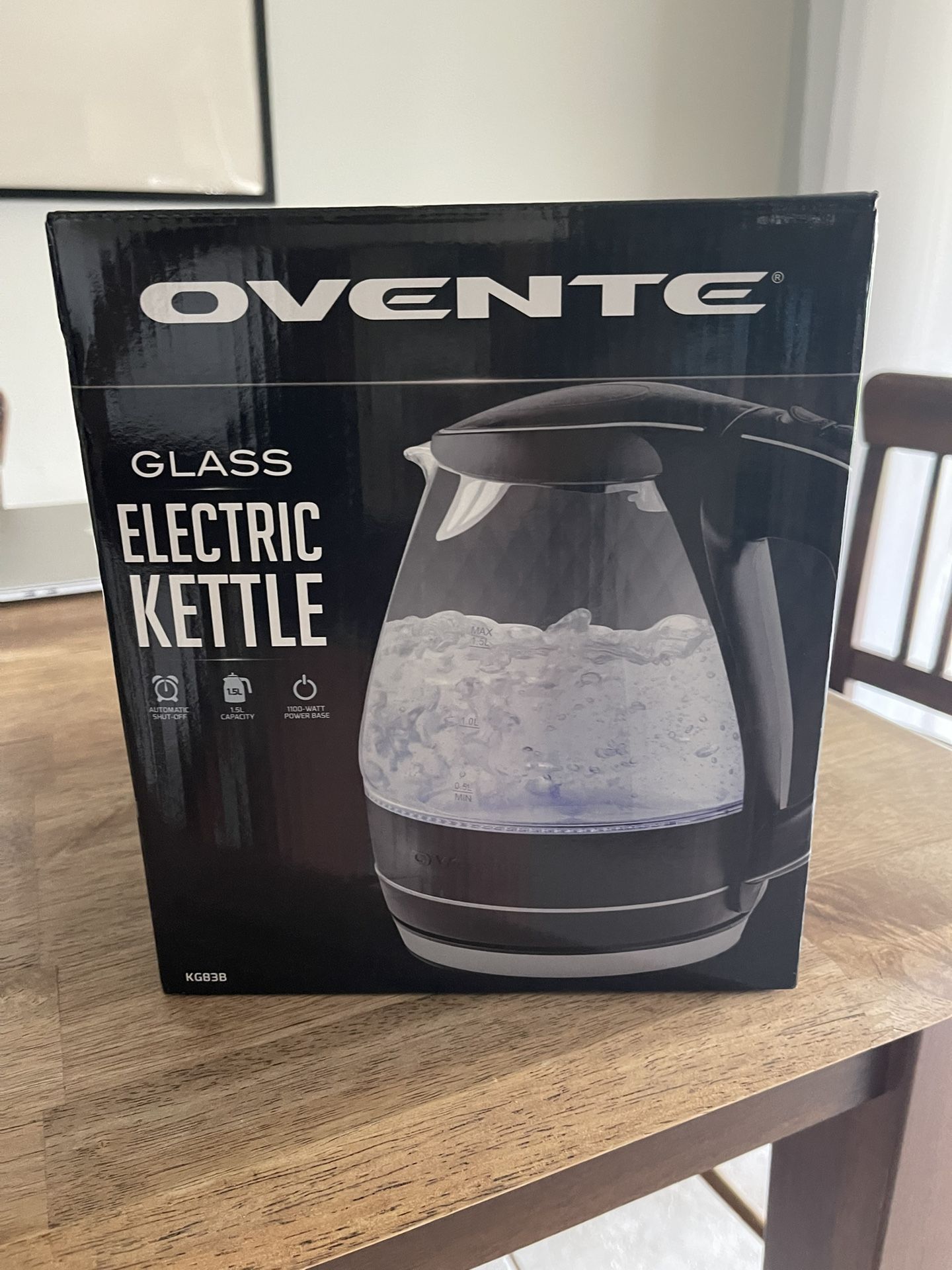 Hervidor Electrico de Cristal