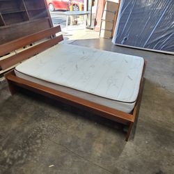 Queen Bed And Mattress