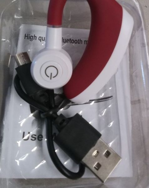 K-5 Red Wireless. Bluetooth Earpiece