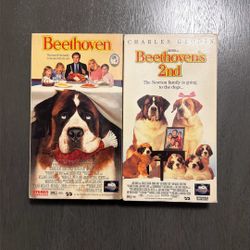 Beethoven VHS 1&2 Bundle /// Ready For Pick Up 