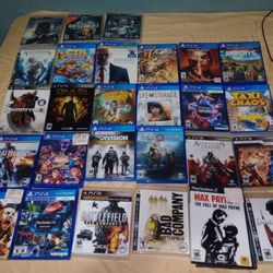Lot of PS3  Games  And Some PS4