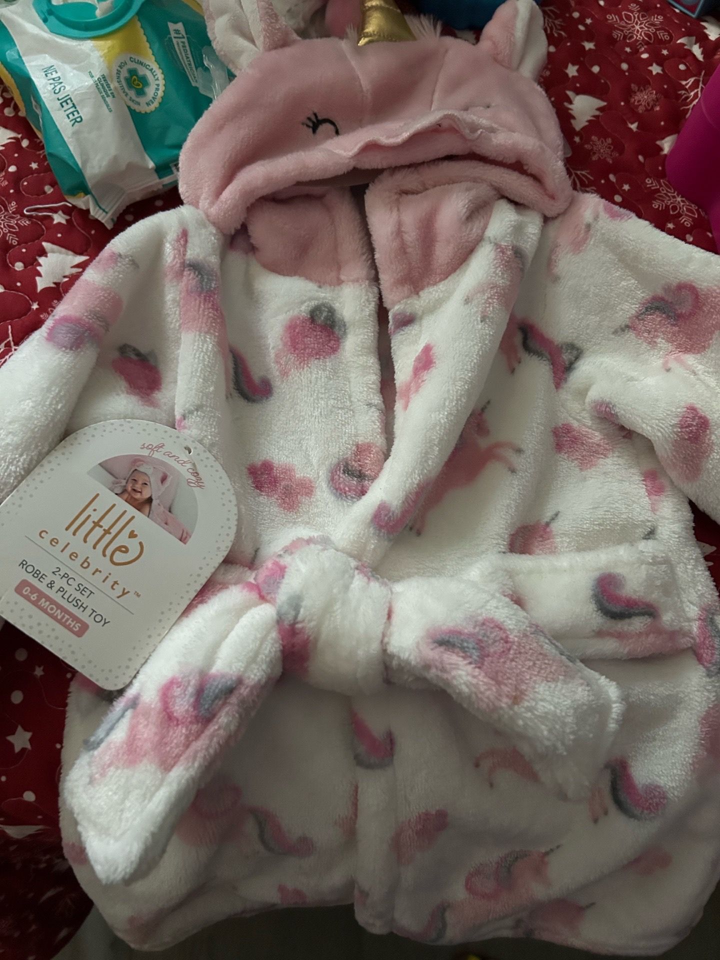 Brand new kids unicorn robe