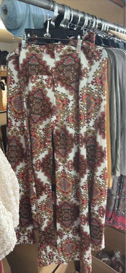 Women’s Boho Print Palazzo Pants