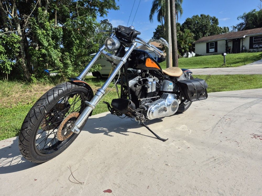Custom Chooper Harley Davidson