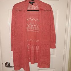 Coral Cardigan Women's Large
