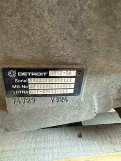 Freightliner Cascadia DT12 DA automatic transmission