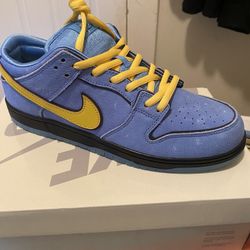 Nike SB Dunks Power Puff Girls Bubbles Blue Color Way
