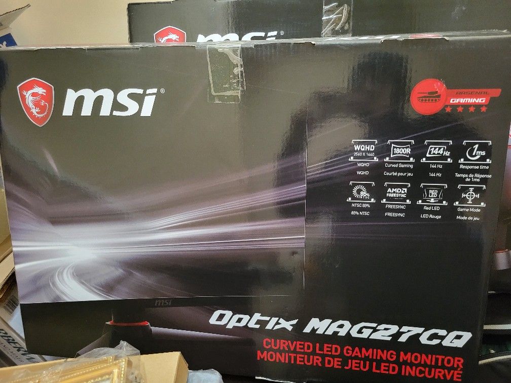 Msi Optix MAG27CQ Curved Monitors