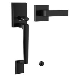 Front Door Handleset with Lever