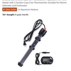 Orlushy Submersible Aquarium Heater