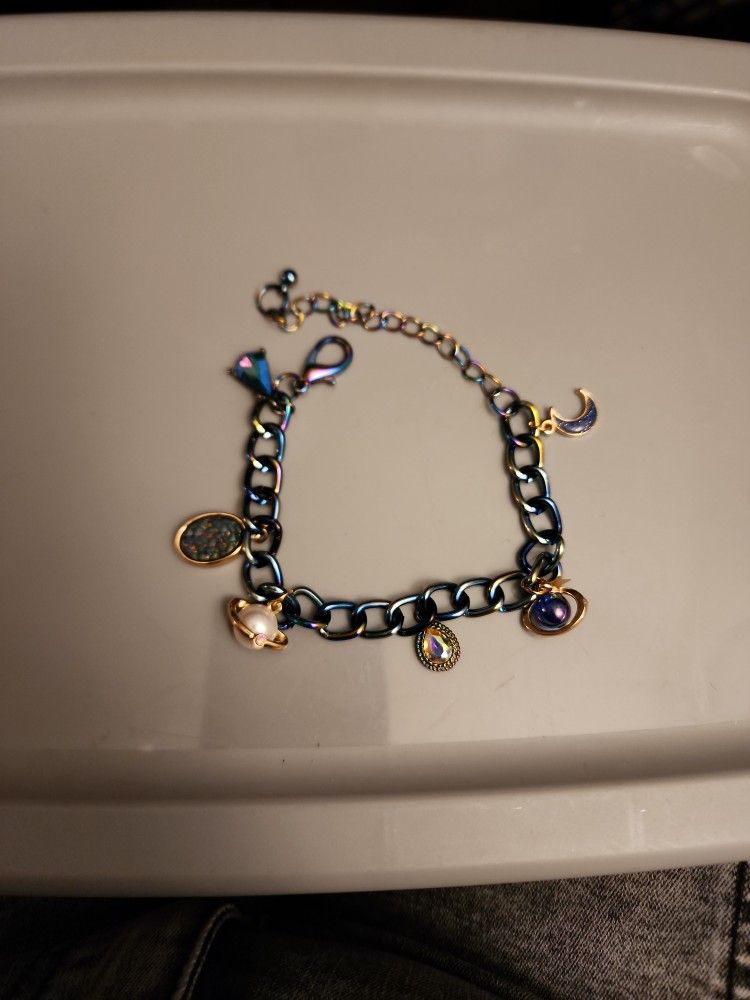 Multi Color Charm Bracelet