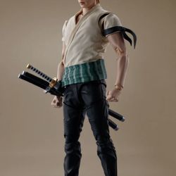 BANDAI S.H.FIGUARTS A NETFLIX SERIES: ONE PIECE RORONOA ZORO ACTION FIGURE
