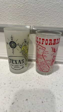 Vintage Souvenir travel   Glasses