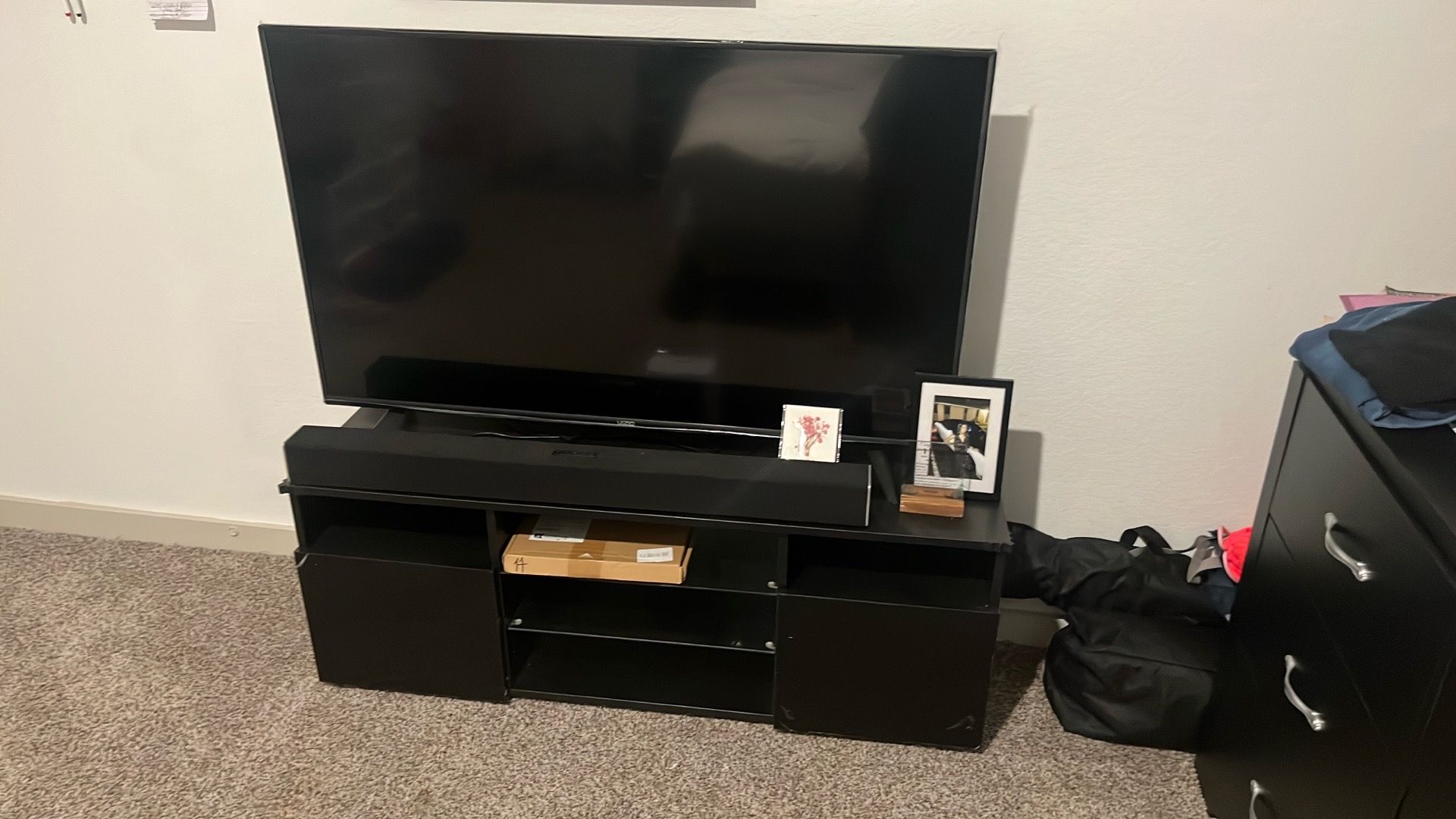 Tv stand with LDE Lights