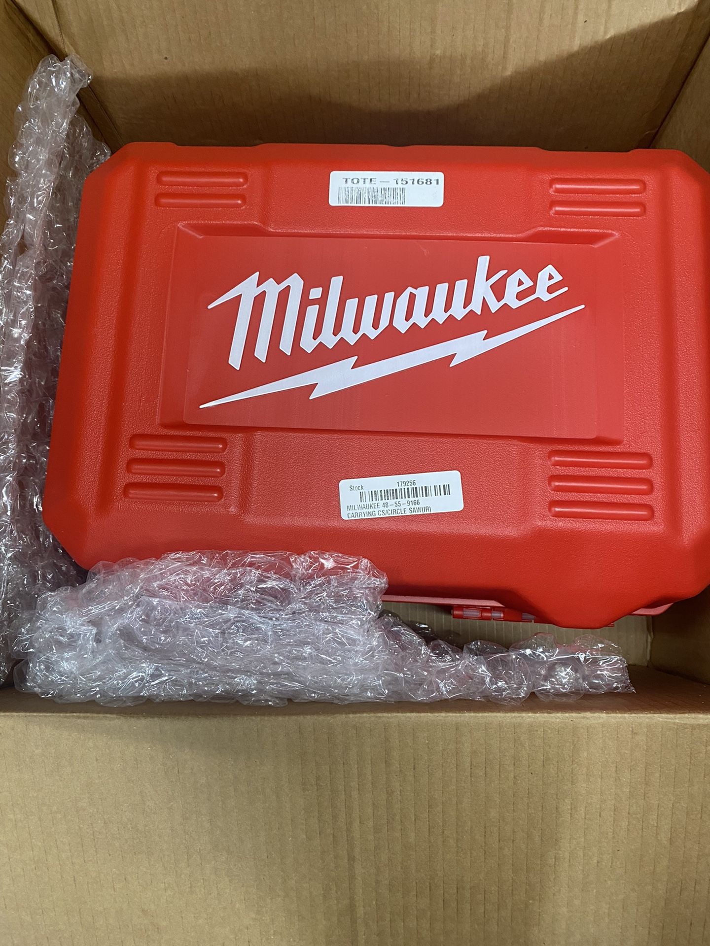 Milwaukee Plastic Carrying Case