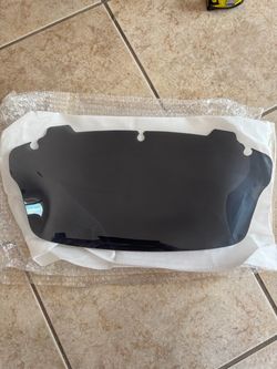 Harley Davidson 10” Smoked Windshield Windscreen for 2014+ Models