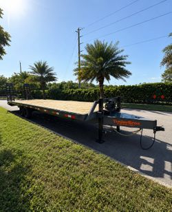 8.5’ x 34’ Deckover (Flat Deck) Trailer