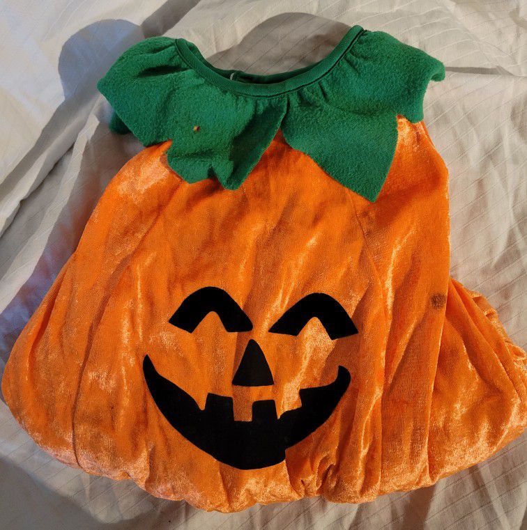 Halloween Costume Children's Baby Toddler Pumpkin Costume Size Toddler Baby