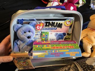 Beanie baby membership kit 1999 "Clubby"