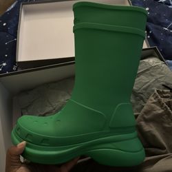 BALENCIAGA CROCS BOOTS