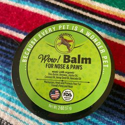 Wow Balm For Doggies Nose And Paws 🐾 Read All The Info Below!!! 👇 