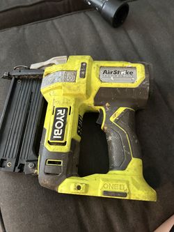 Ryobi nail gun no battery works fine just dirty