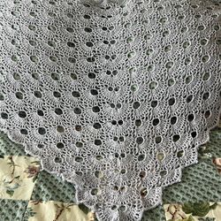 Shawl Hand Crocheted