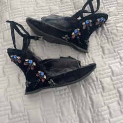 Prada Wedges Dragon Fly size 36