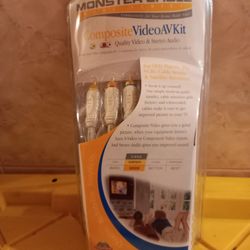 MONSTER Cable Composite Video AV Kit