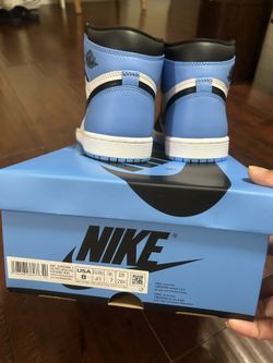 New Jordan 1 Hi sky blue Size 8