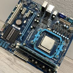 Gigabyte Motherboard w/ CPU and RAM