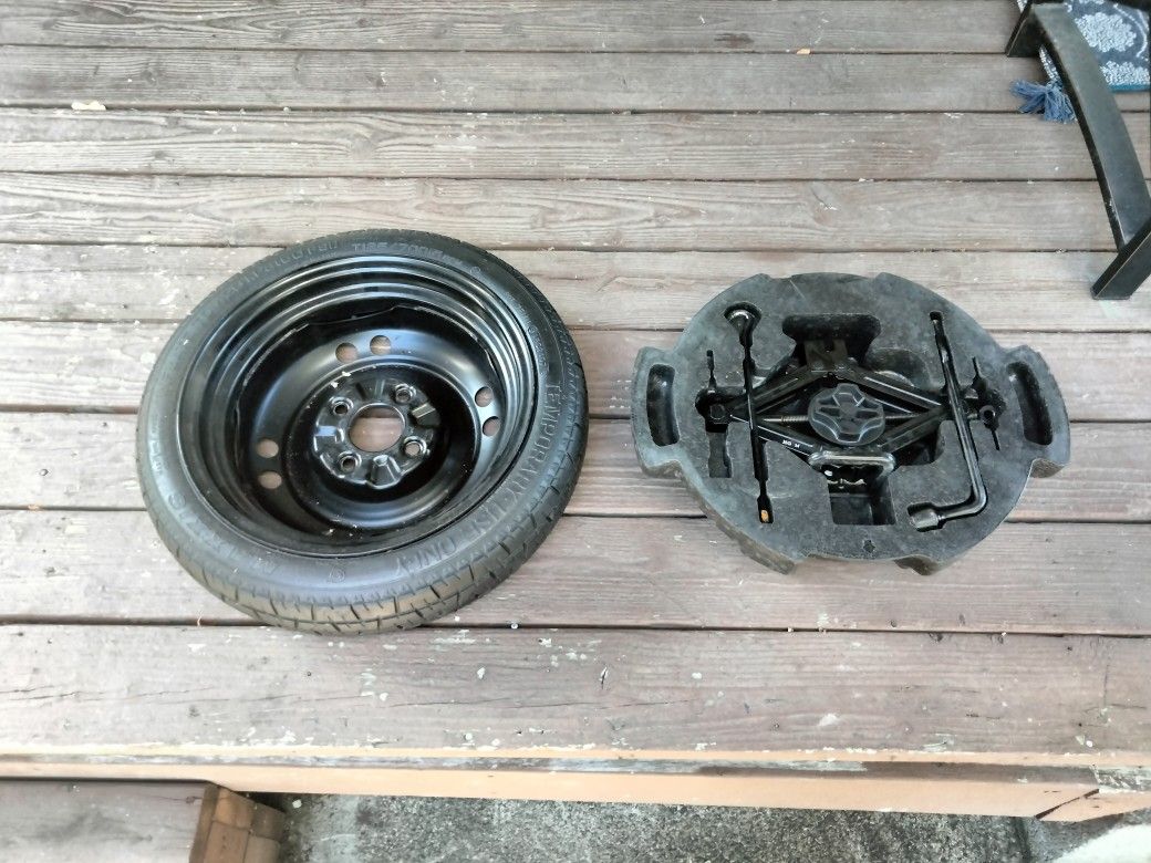 2008 Kia Spectra Spare Tire Kit