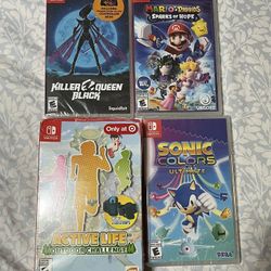 Nintendo Switch Games NEW & SEALED