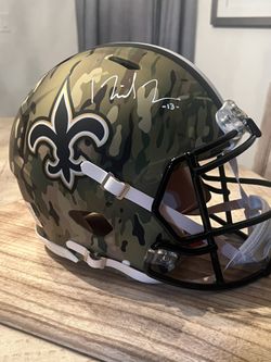 New Orleans Saints Signed, Michael Thomas Helmet