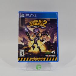 Destroy All Humans! 2: Single Player (Sony PlayStation 4 PS4, 2023) PAL