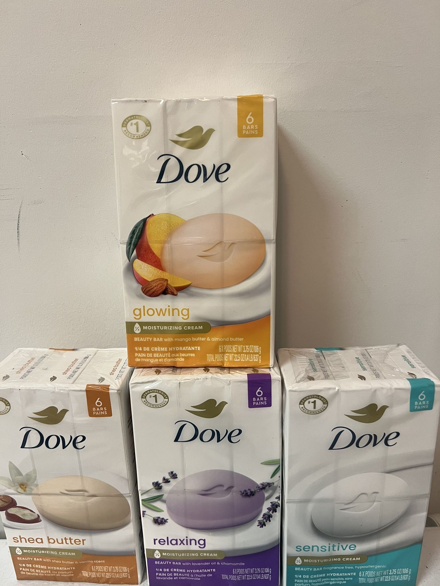 Dove Bar Soap 6 Count $7 Each