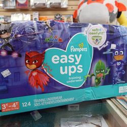 Size 3T – 4T Pampers Easy Ups Training Underwear / Diapers