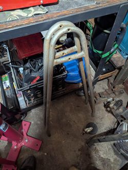 Tire Holder And Gate For Bronco I Think