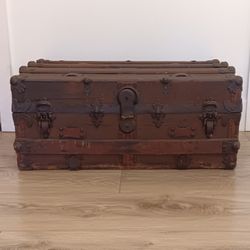 Antique Steamer Trunk