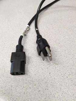 Computer Power Cord 5 Ft