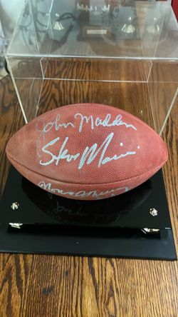 Hall of Fame NFL Head Coaches signed Football