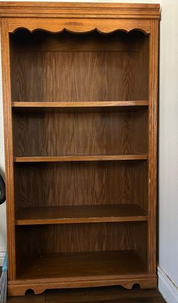Wooden 4-Shelf Bookcase / Display Shelf