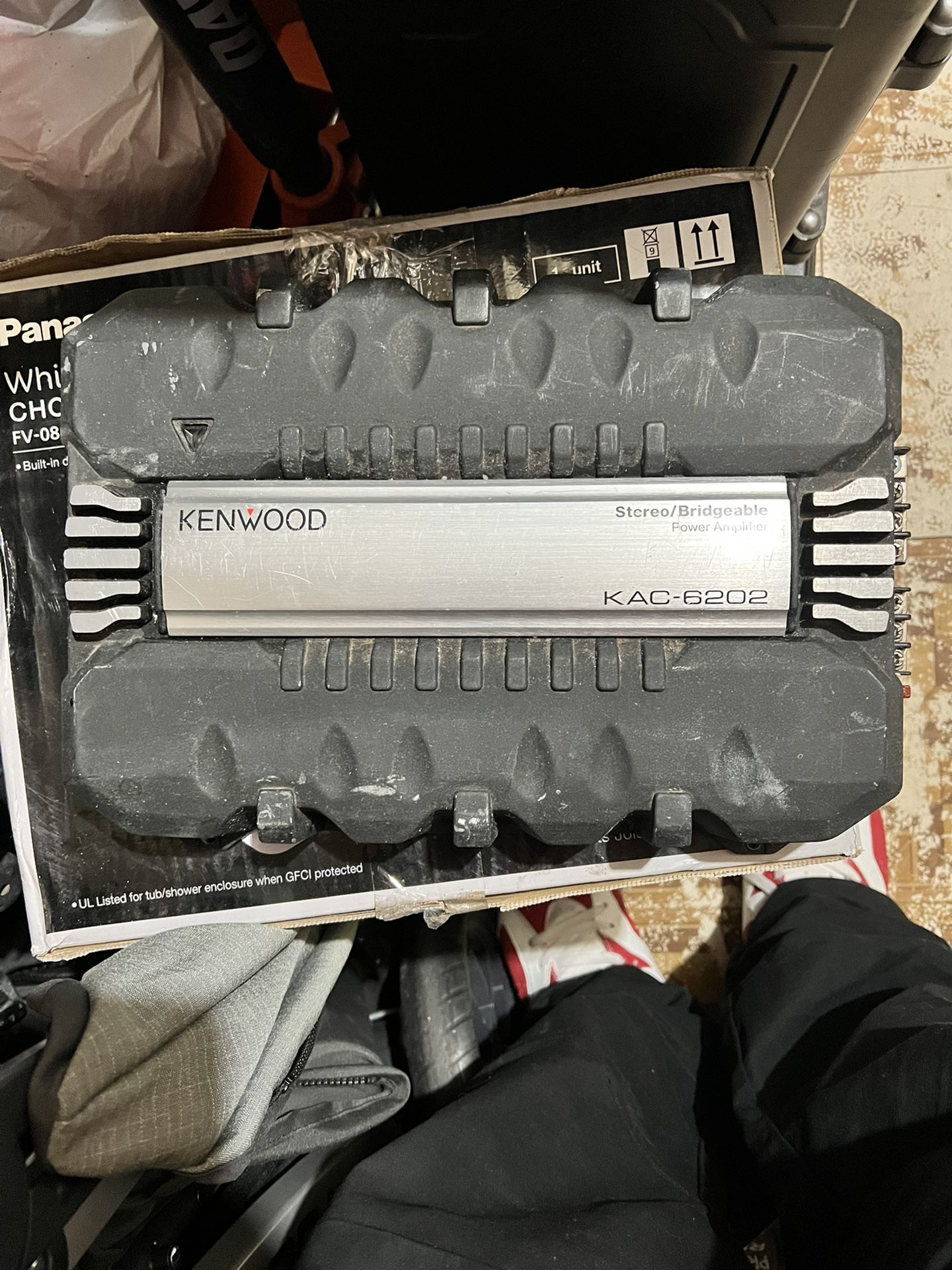 Kenwood KAC-6202 Car Amplifier. Asking:$65 Obo