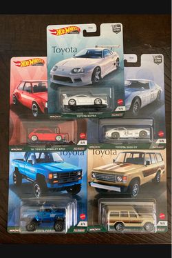 Hot Wheels Premium Car Culture Toyota Set NEW SEALED 5 Car Bundle