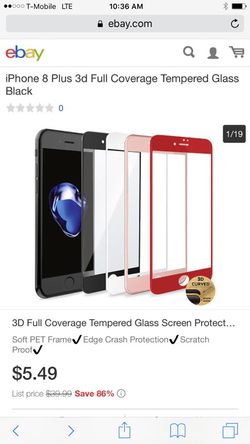 iPhone 8-glass plus 3D screen protector