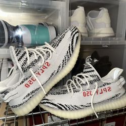 Yeezy Zebras Size 12 Men New 