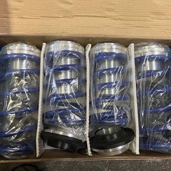coilsover sleeves blue 4pc 00-up Toyota 